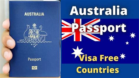 Australia Passport Visa Free Countries 2022 Youtube