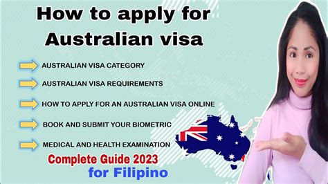 Australian Tourist Visa Requirements For Filipinos