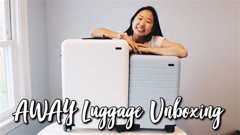 Away Luggage Review And Unboxing 20 Off Promo Code Youtube