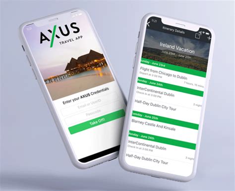 Axus Travel App Guide