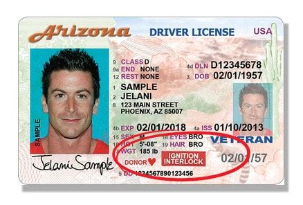 Az Drivers License Number Format Publishingever