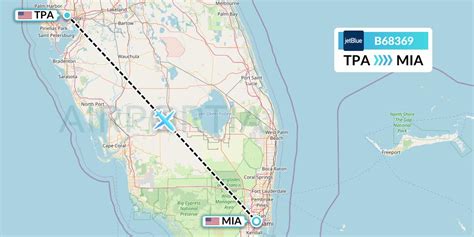 B68369 Flight Status Jetblue Airways Tampa To Miami Jbu8369