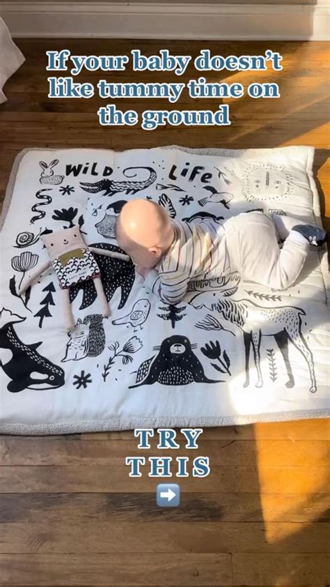 Baby Doesn T Like Tummy Time Try This Tummy Time Tips Baby Hack