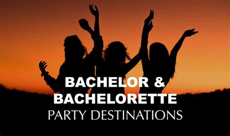 Bachelor And Bachelorette Party Destinations Zocha Group Blog