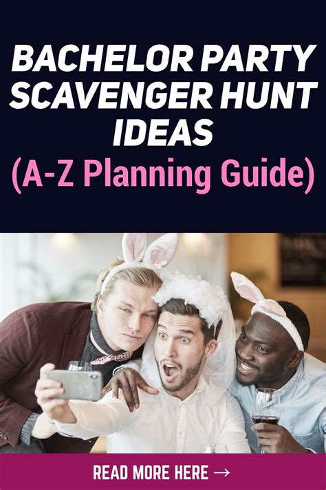 Bachelor Party Scavenger Hunt Planning Guide 2024 Edition