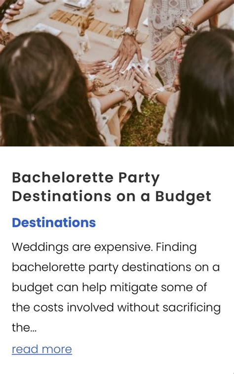 5 Budget Bachelorette Destinations