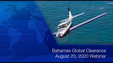 Bahamas Global Clearance Advisory Circular Foreign Aoc Regulations