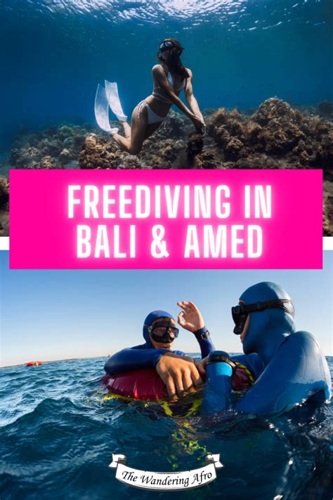 Bali Freediving Guide The Wandering Afro Travel Blogger