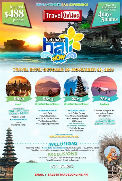 5 Bali Travel Tips