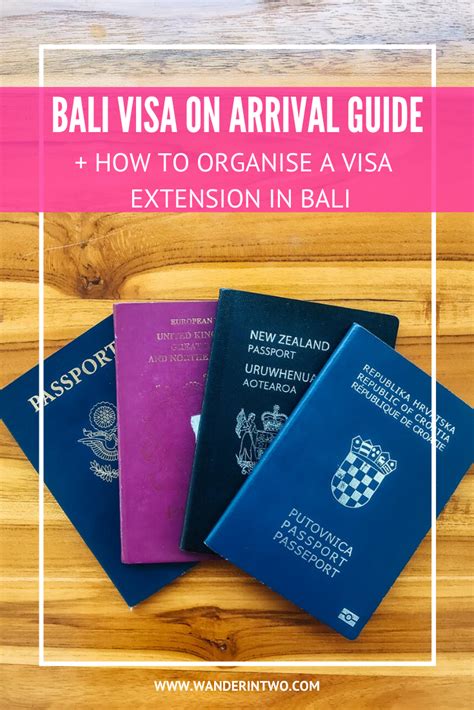 Bali Visa On Arrival Guide Plus How To Organise A Visa Extension In