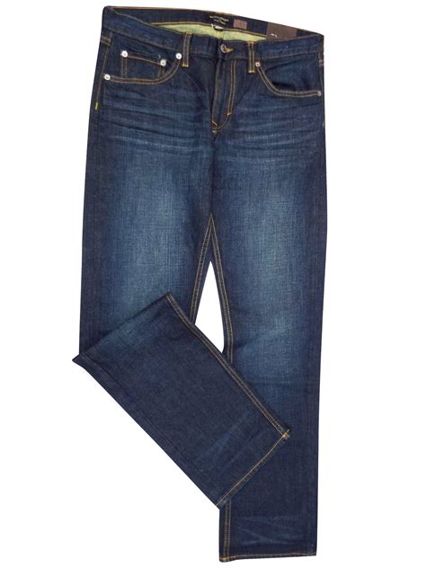 Banana Republic Banana Republic Dark Denim Mens Slim Fit Denim Jeans Waist Size 30 To 38 Leng