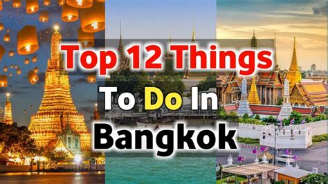 Bangkok Top Tourist Attractions Youtube