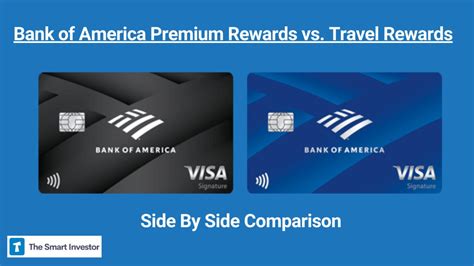 Bank Of America Premium Rewards Vs Travel Rewards Comparison