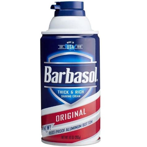 Barbasol Shave Cream Sensitive Skin Travel Size Riverside