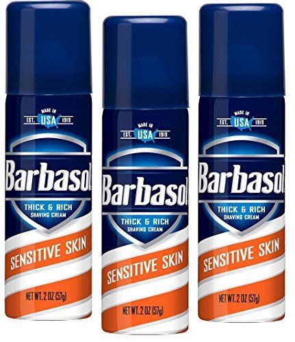 Barbasol Shaving Cream Sensitive Skin Travel Size Amp Miniature Products Superstore