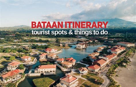 Bataan Itinerary 20 Best Things To Do In Bataan Tourist Spots And