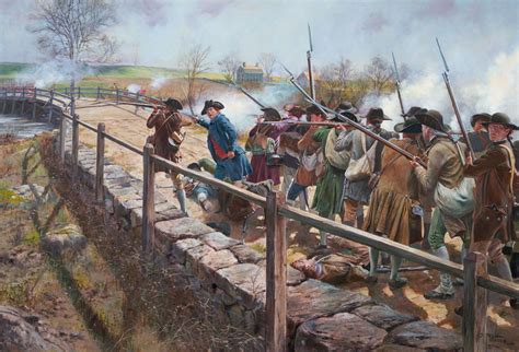 Battle Of Lexington And Concord Painting At Paintingvalley Com Explore Collection Of Battle Of