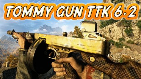 Battlefield 5 Tommy Gun Post Ttk Patch 6 2 Bf5 Multiplayer Gameplay