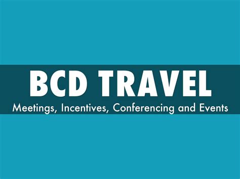 Bcd Travel By Dieter Moller