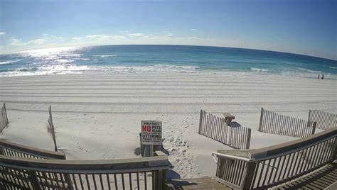 Beach At Inlet Reef Destin Live Webcam View Florida