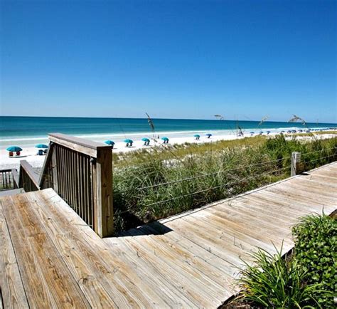 Beach Boardwalk At Crystal Sands East And West Beach Boardwalk