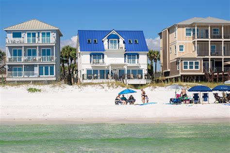 Beach House Miramar Beach Fl Beachfront Accommodations 6 Bedrooms