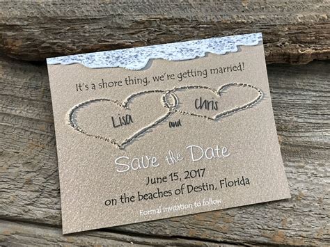 Beach Save The Datesand Save The Date Destination Save The Wedding Save The Dates Wedding