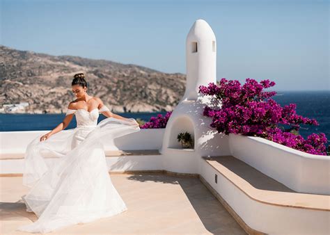 Beach Wedding And Reception In Greece Weddings In Greece Destination Weddings Greek Island