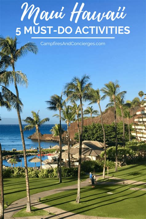 Beachfront Resort In Maui Hawaii Travel Guide Usa Travel Guide Travel