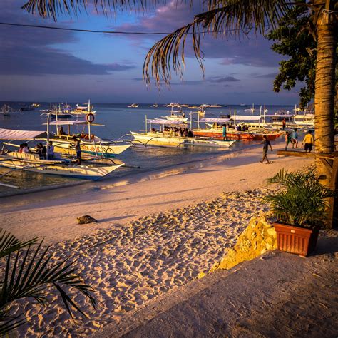 Beautiful Sunrise In Panglao Bohol Philippine Travel Destinations