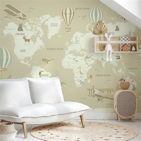 Beautiful Travel Map For Kids Happywall Com