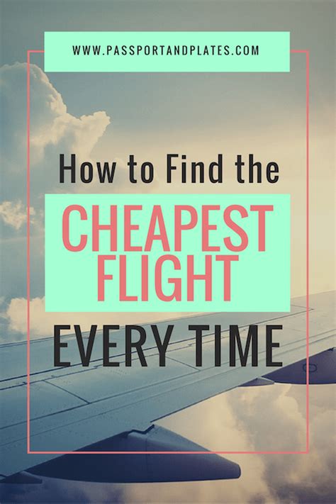 Become A Master Of Getting The Cheapest Flight With These Secret Tips