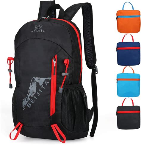 Beijita 20L Lightweight Foldable Backpack Waterproof Wear Resistant