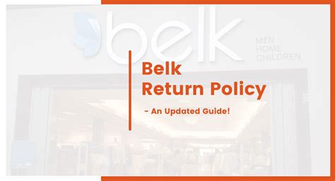 Belk Return Policy Updated All About Returns Refunds