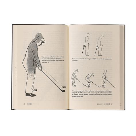 Ben Hogan Five Lessons Graphic Image Inc Permanent Store Touch Of