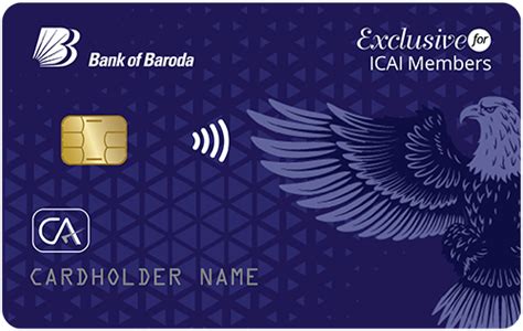 Benefits Of Icai Bank Of Baroda Exclusive Credit Card Check Features Amp Offers