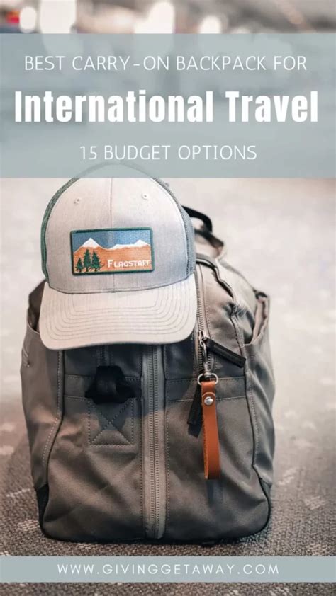 Best Carry On Backpack For International Travel 15 Budget Options