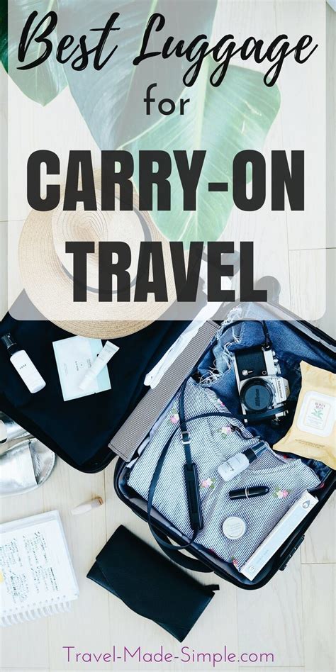 Best Carry On Luggage How To Pick The Right One Travel Made Simple