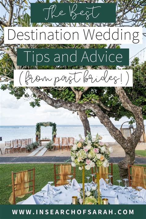 Best Destination Wedding Tips And Advice From 33 Past Brides