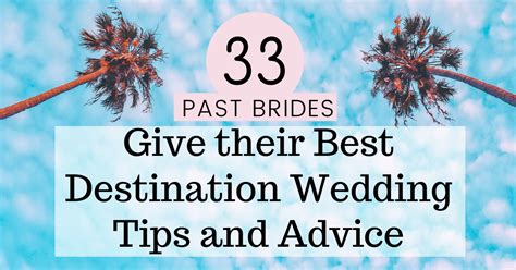 Best Destination Wedding Tips And Advice In Search Of Sarah