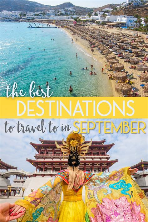 5 Best September Destinations