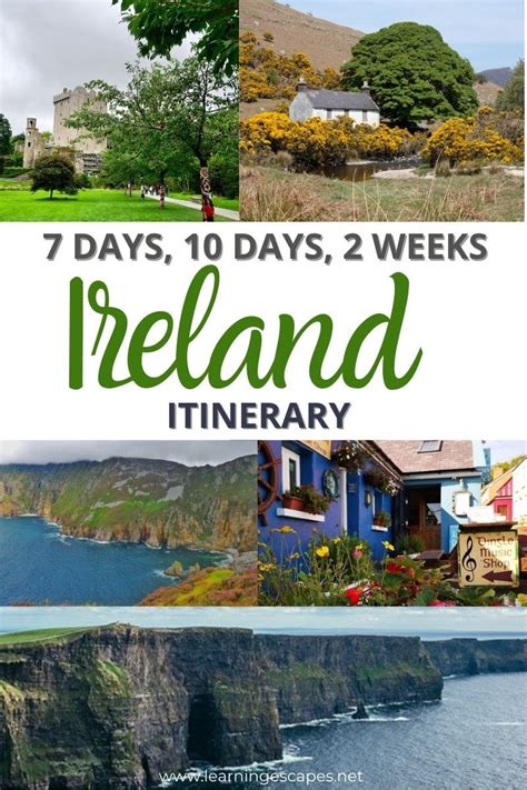 Best Ireland Itinerary For 7 Days 10 Days Or 2 Weeks In Ireland