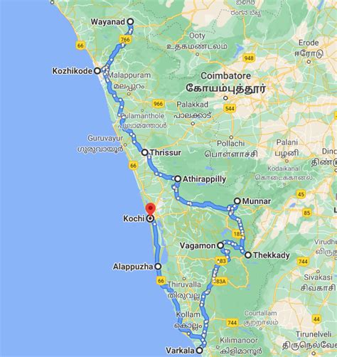 Best Kerala Tour Itinerary Complete South Kerala 7 Days Round Trip