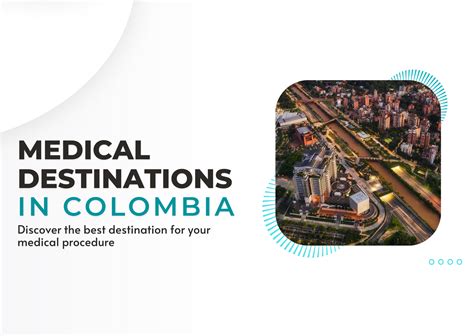 Best Medical Tourism Destinations In Colombia Colombia Vip