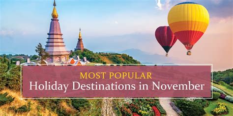 5 Best November Destinations