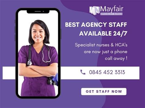 Best Nursing Agency Staff Mayfair Specialist Nursing