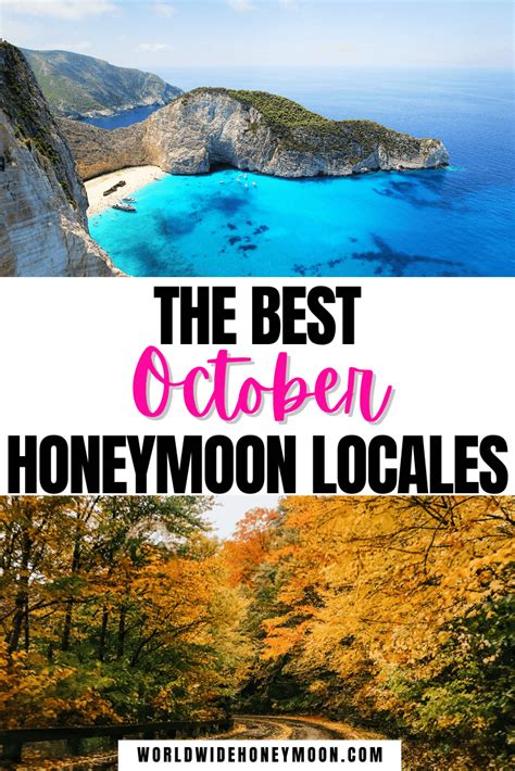 Best October Honeymoon Destinations