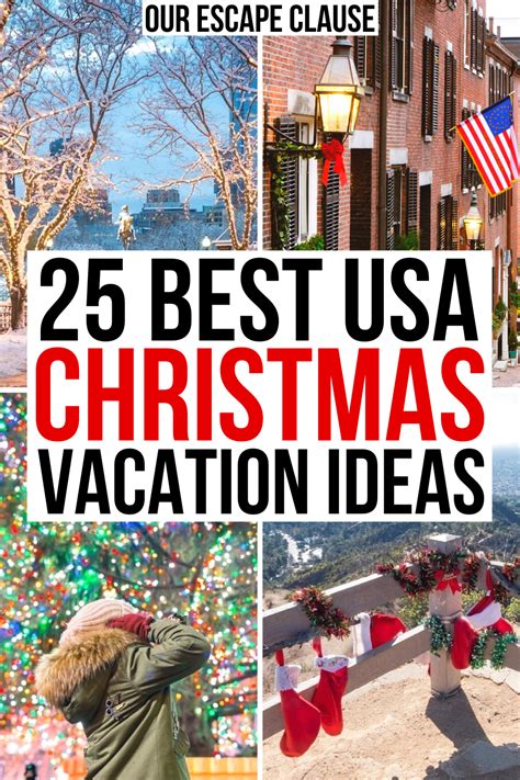 Best Places To Travel In December In The Usa Best Christmas Vacations