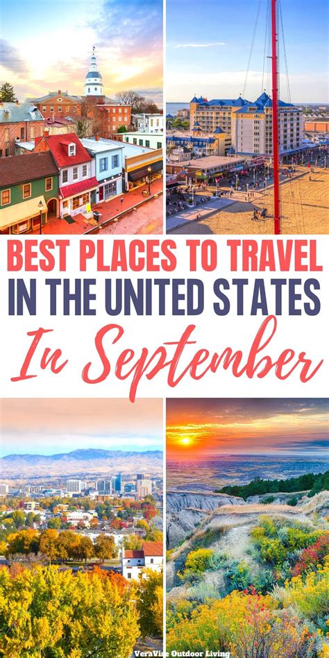 Best Places To Travel In The Us In September In 2020 Best Places To