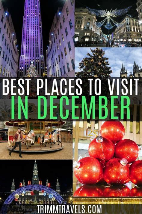 Best Places To Visit In December To Celebrate Christmas Trimm Travels